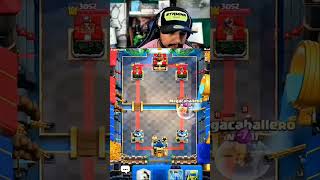 Partida vs logbait en ClashRoyale supercell [upl. by Betteanne]