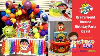 Ryan’s World Birthday Party Theme  Ryan’s World Party Ideas  Happy Birthday Brooks [upl. by Landry]