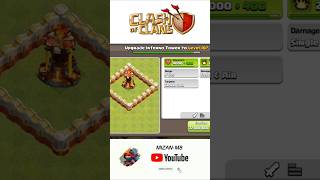 INFERNO TOWER 1TO MAX LEVEL CLASH OF CLAN  FUNNY MEMES 😂😂  funnyshorts clashofclans coc [upl. by Allimrac]