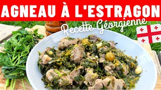 Agneau à lEstragon Recette géorgienne Tchakapouli [upl. by Esinaej]