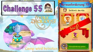 Merge Dragons  Herausforderung 55  Challenge 55  Final Win [upl. by Anirehtac]