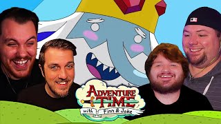 Adventure Time Season 3 Episode 19 amp 20 Group REACTION  Holly Jolly Secrets [upl. by Shelden]