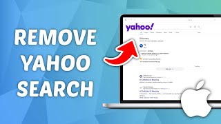 How to Remove Yahoo Search from Safari on MacBook [upl. by Fidole]