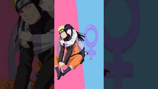 ✨️【NARUTO】Gender Swap  Female and Male💖 Naruto Gender Swap shorts naruto tiktok anime [upl. by Brittani961]