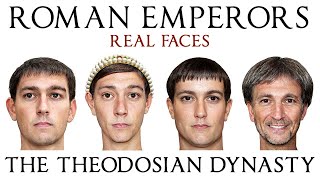 Theodosian DynastyTheodosius I the GreatArcadiusHonoriusTheodosius II [upl. by Lenni]