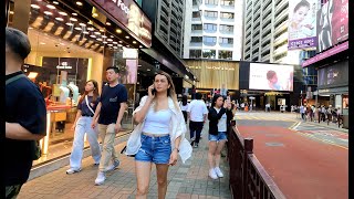 🇭🇰Hong Kong Haiphong Road to Salisbury Road Tsim Sha Tsui 4K Walking Tour November 2024 [upl. by Fotina]