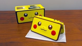 Nintendo  Pikachu New 2DS XL  Unboxing and First Look [upl. by Maximo559]