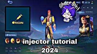 injector tutorial Tagalog version 2024 [upl. by Ycnalc762]