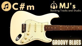 Groovy Blues in Cm  95 bpm  Guitar Backing Track [upl. by Stig]