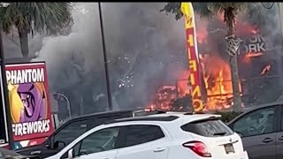 Man killed in fireworks store crash fire was on his way to pick up kids from school [upl. by Haskins]