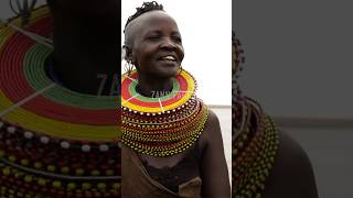 Turkana tribe in Kenya are happy and dance  kenya vlog shorts kenya africantribe [upl. by Rhiana]