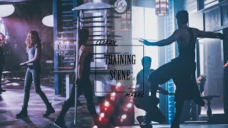 Malec amp Clizzy The chain Training scene [upl. by Asirac363]