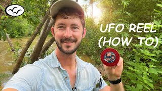 UFO REEL HOW TO  Rodless Fishing Reel [upl. by Boorer115]