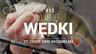 St Croix Avid AVS80MLM2  Wędka na wiosenne okonie klenie i jazie 11 [upl. by Aip]