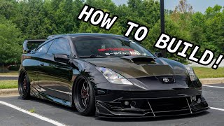 How To Build A Toyota Celica GT 7th Gen [upl. by Ellehsor]