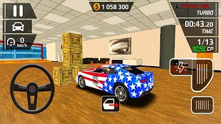 Mobil Balap Sport Racing American Lintas Kota Menantang  Game Mobil Simulator Android Gameplay [upl. by Pleasant725]