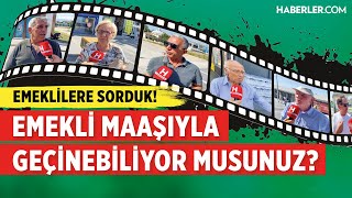 Emeklilere Sorduk Emekli Maaşı ile Geçinebiliyor Musunuz  Bursa Sokak Röportajı [upl. by Hsekin]