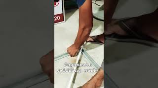 Welding gi work walding video shorts [upl. by Leta]