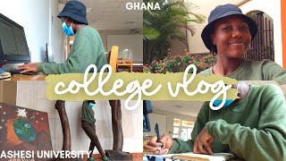 productive day at Ashesi  last week of college get productive with me studying campus tour✨ [upl. by Franciska]