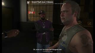 Grand Theft Auto V The Long Stretch Mission [upl. by Tecil891]