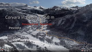 Sellaronda Skimarathon HD 3D Corvara [upl. by Eggett82]