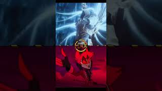 Alastor VS Tyrael hazbinhotel Diablo 1v1 debate 1v1 fight [upl. by Millford]