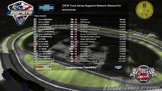 TDFW iRacing Truck Series From Kansas Presented By The Network Alliance For Veterans [upl. by Eimar]