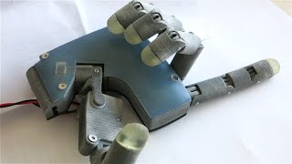 Bionic Hand Grip Testing  3D Printed Prosthetic Hand Progress [upl. by Dallas995]