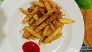 Spicy potato chips different style recipeKhawateen cooking channel [upl. by Onifled]