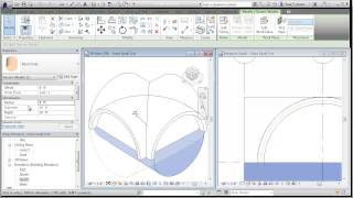 Revit Groin Vault Roof  Part 2 [upl. by Aihsal]