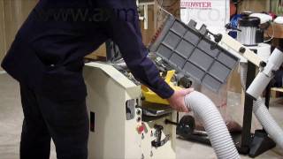 Axminster AW106PT2 Planer Thicknesser [upl. by Kcirdnekel]