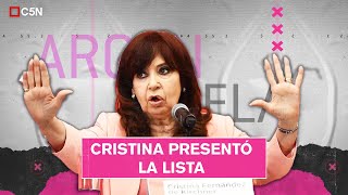 CRISTINA KIRCHNER encabezó una REUNIÓN del PJ en la SEDE de SMATA [upl. by Acinnod]