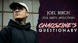 Meet The Artist Joel Birch The Amity Affliction [upl. by Ridglee]