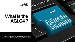 AGLC4 What is it and why is it important [upl. by Penhall927]