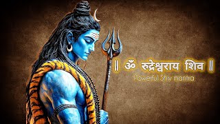 ॐ रुद्रश्वराय शिवाय नमः  Shiv Mantra  Shiv Bhajan [upl. by Nnyleve]