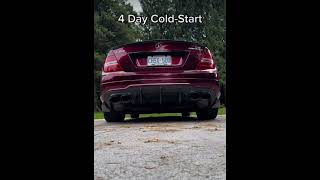 C63 amg w204 cold start carsbikesandquads automobile youtubeshorts youtube cartok [upl. by Cerys]