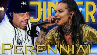 HOW DOES SHE DO THIS  Perennial  JINJER  Rapper REACTION  COMMENTARY [upl. by Montfort78]