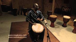 Djembe Solo by Master Drummer MBemba Bangoura [upl. by Nanaek]