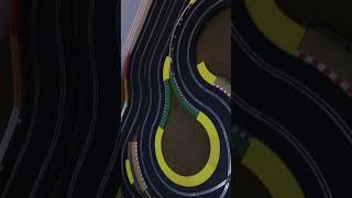 Our first slot car track layout [upl. by Boardman]