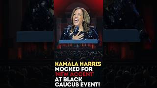 Kamala Harris Mocked for ‘New Accent’ at Black Caucus Event shorts [upl. by Bendicta]