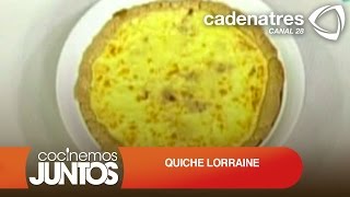 QUICHE LORRAINE ¿Cómo preparar quiche lorraine [upl. by Leumek]