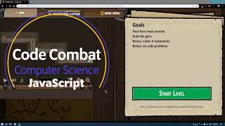 Code Combat  Level 11 JavaScript Tutorial [upl. by Amahs]