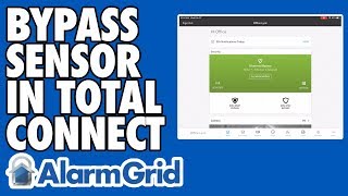 Bypassing a Sensor in Total Connect [upl. by Suoivatco]