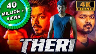 Theri 4K  Thalapathy Vijay Blockbuster Action Thriller Movie Samantha Amy Jackson Baby Nainika [upl. by Suellen794]