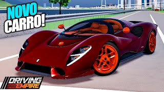 NOVO CARRO DE 1 MILHÃO no DRIVING EMPIRE no ROBLOX [upl. by Cusack519]