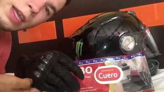 Como Limpiar e Hidratar Guantes de Cuero de Moto de forma Rápida Sencilla y Eficaz [upl. by Hcahsem]