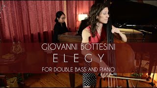 Giovanni Bottesini  Elegy no 1 for Double Bass and Piano [upl. by Spillihp]