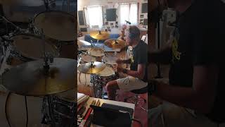 DOVE SI BALLA Dargen DAmico Drum cover Mauro il batterista del Trasimeno [upl. by Atkins]