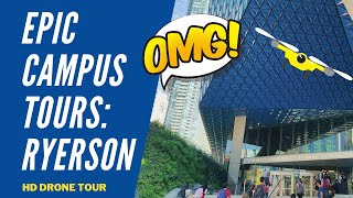 RYERSON UNIVERSITY CAMPUS TOUR  TOUR THE RYERSON CAMPUS IN DOWNTOWN TORONTO [upl. by Taft]