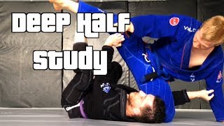 Deep Half Guard Sweep Study [upl. by Nnylylloh932]